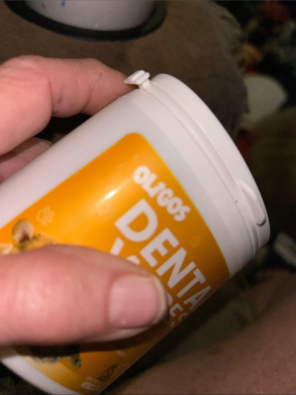 Dental Wipes for Dogs & Cats - Orange